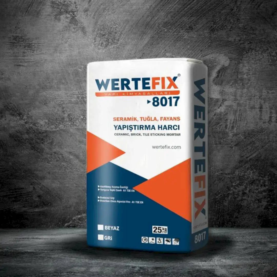 Wertefix Yapı Kimyasalları Yapıştırma Harcı 8017