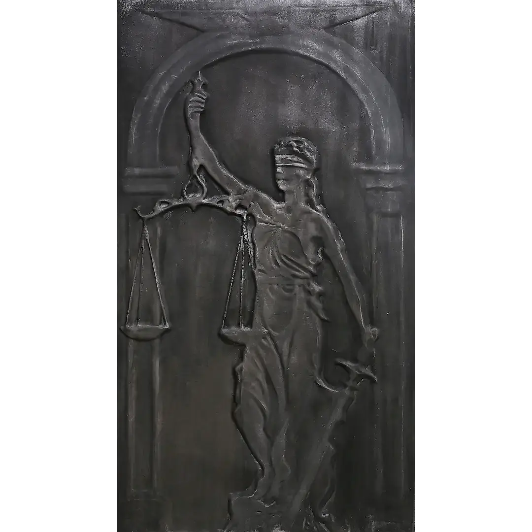 Adalet Tanrısı Fiber Duvar Panelleri PA 34